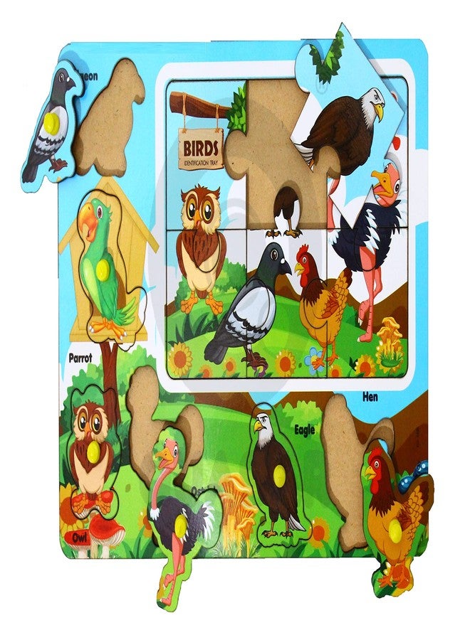 Quasar Birds Wooden Slat Assembly Shape Colorful Creative Learning Educational Building Block Smart Girls Boys for Kids +3 Year Puzzle Best Gift Toy - Image 2